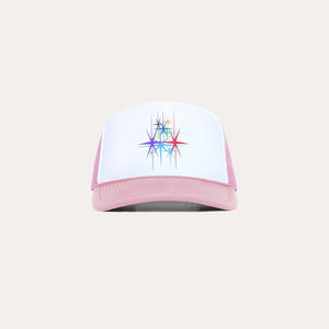 pink chroma trucker